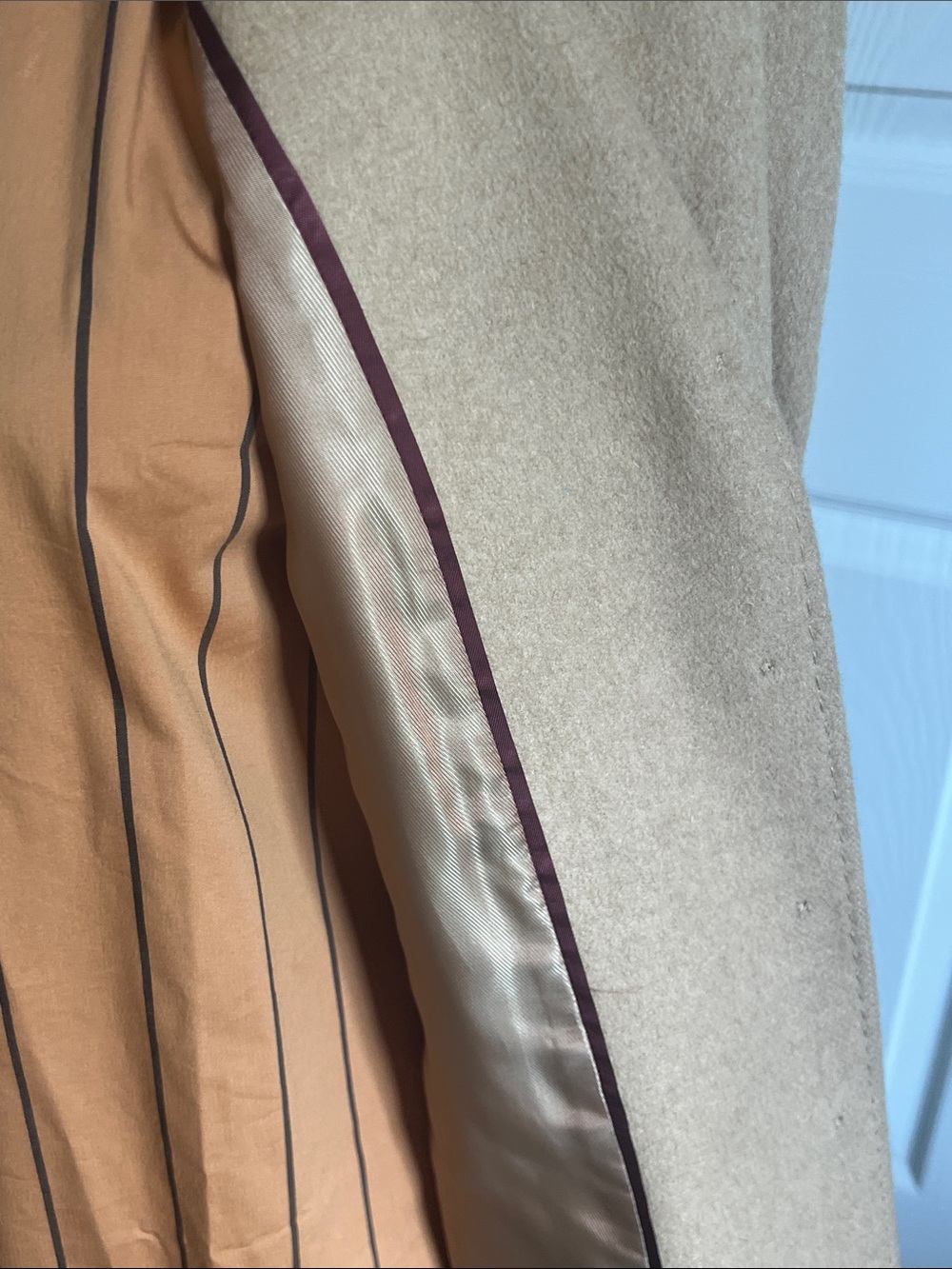 Talbots Tan Wool jacket - Picture 4 of 9